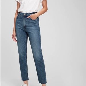 Gap Sky High Straight Jeans